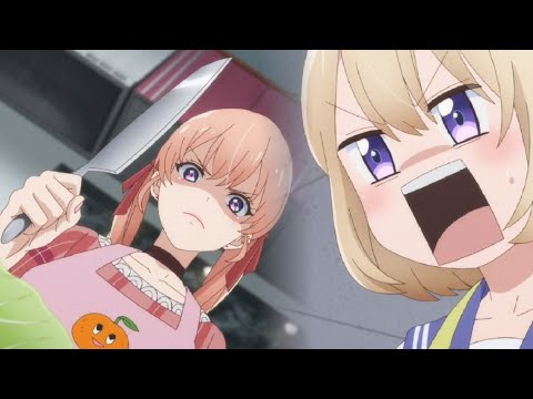 Erika and Sachi cooking ~ kakkou no iinazuke (Ep 4) カッコウの許嫁 - MzMzMMz
