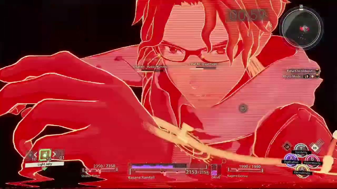 SCARLET NEXUS dumb luck absolutely zero skill MzMzMMz